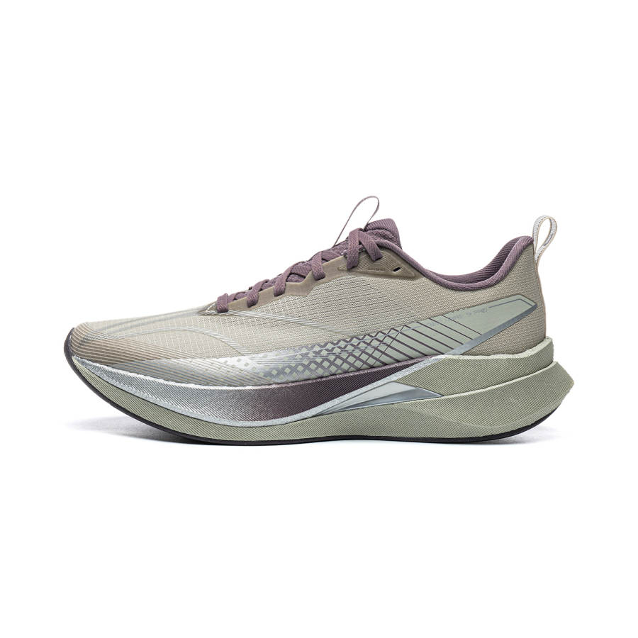 Li-Ning Li Ning Red Hare 9 PRO Running Shoes Men's Low Top Silver Birch Gray