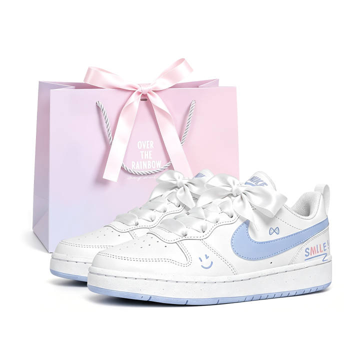 Nike Nike Court Borough 2 Skateboard Shoes Women's Low Top Blue