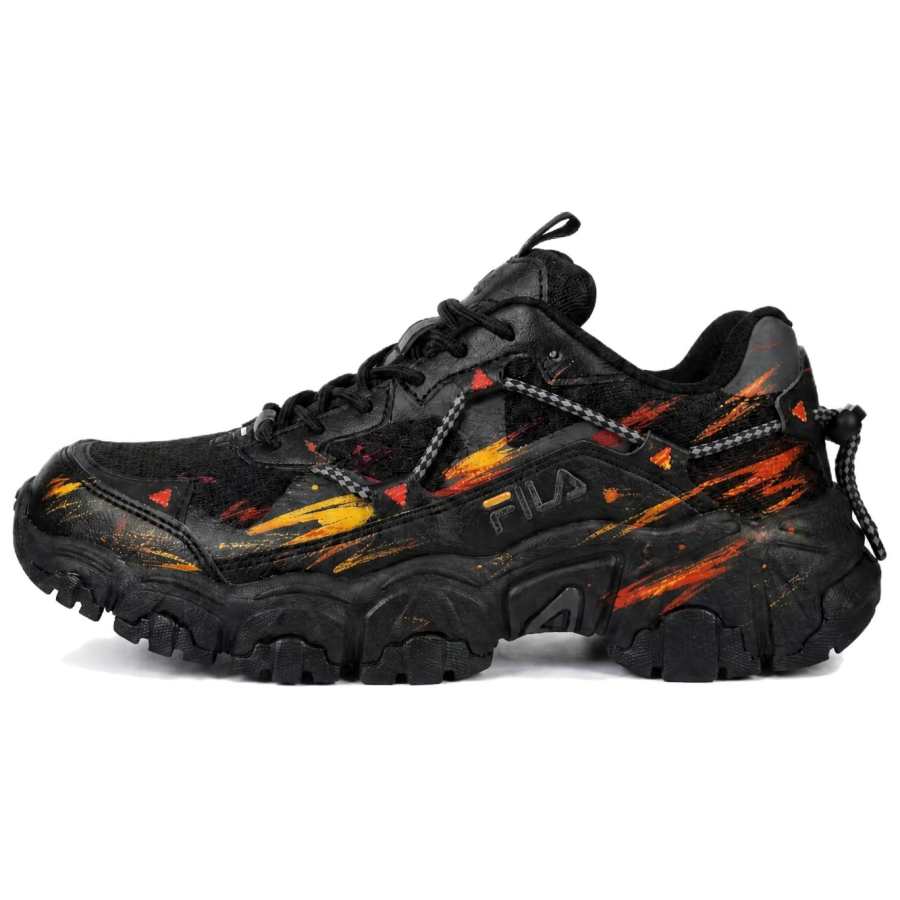 FILA RUNNING Casual Shoes Unisex Low Top Black
