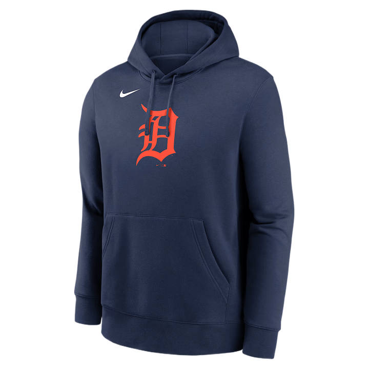 Nike Nike Sweatshirts Men's Midnight Blue Hooded Non Detachable Moderate