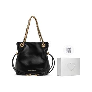CHARLES&KEITH Pu Lucky Bag Package Shoulder Bag Small Women's Multicolor