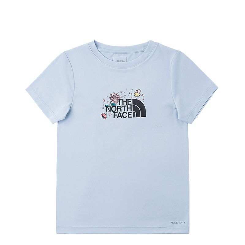 THE NORTH FACE Kids' Quick Dry T Shirts Crew Neck Thin