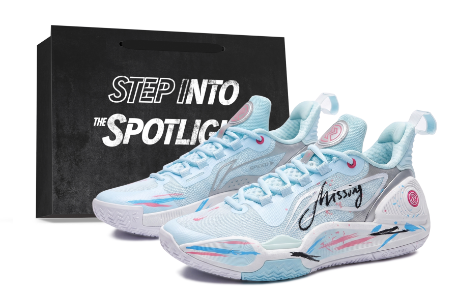 Li-Ning Li Ning Speed 9 Basketball Shoes Men's Low Top Pink
