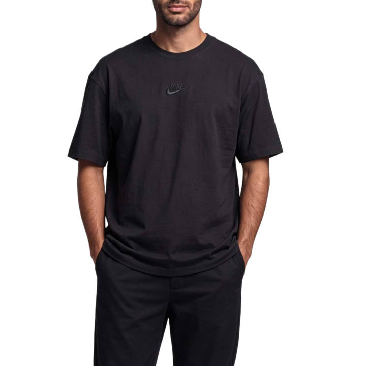 Nike Nike T Shirts Unisex Black/Black Crew Neck Moderate