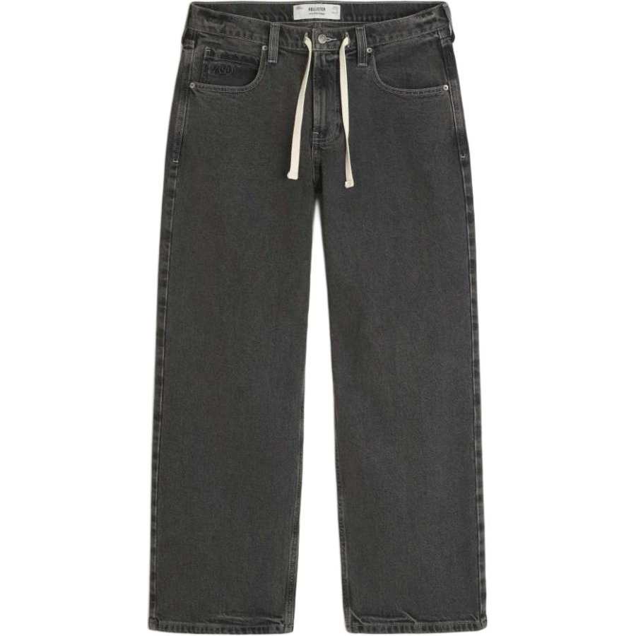 Hollister/ Jeans Men's Washed Black Moderate