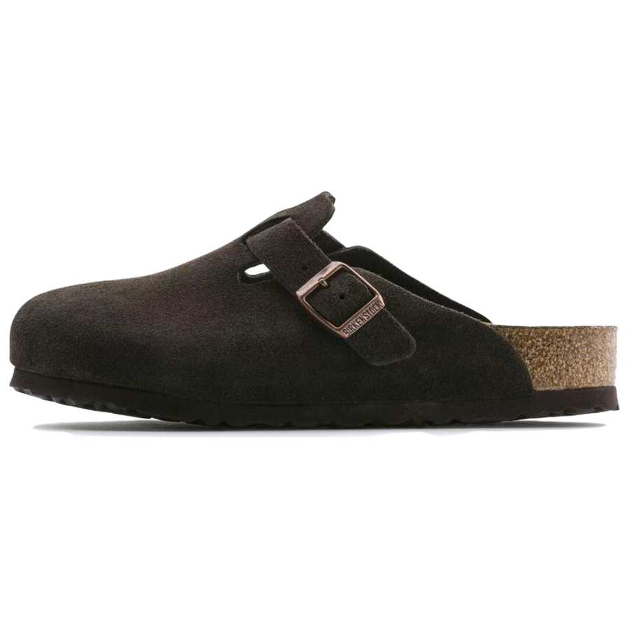 Birkenstock Boston No Special Function Closed Toe Slippers Unisex Brown Narrow