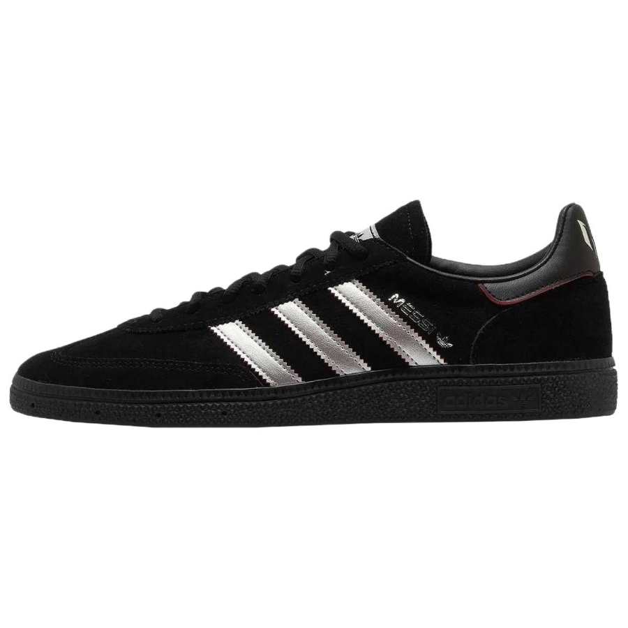 Adidas Originals HANDBALL SPEZIAL German Army Trainers Unisex Low Top Black Silver