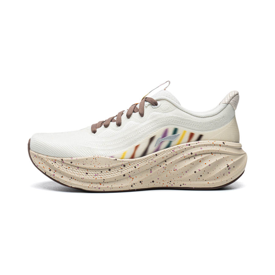 Li-Ning Li Ning Yurany 2 Protective Edition Running Shoes Women's Low Top Mist White/Rock White Gray