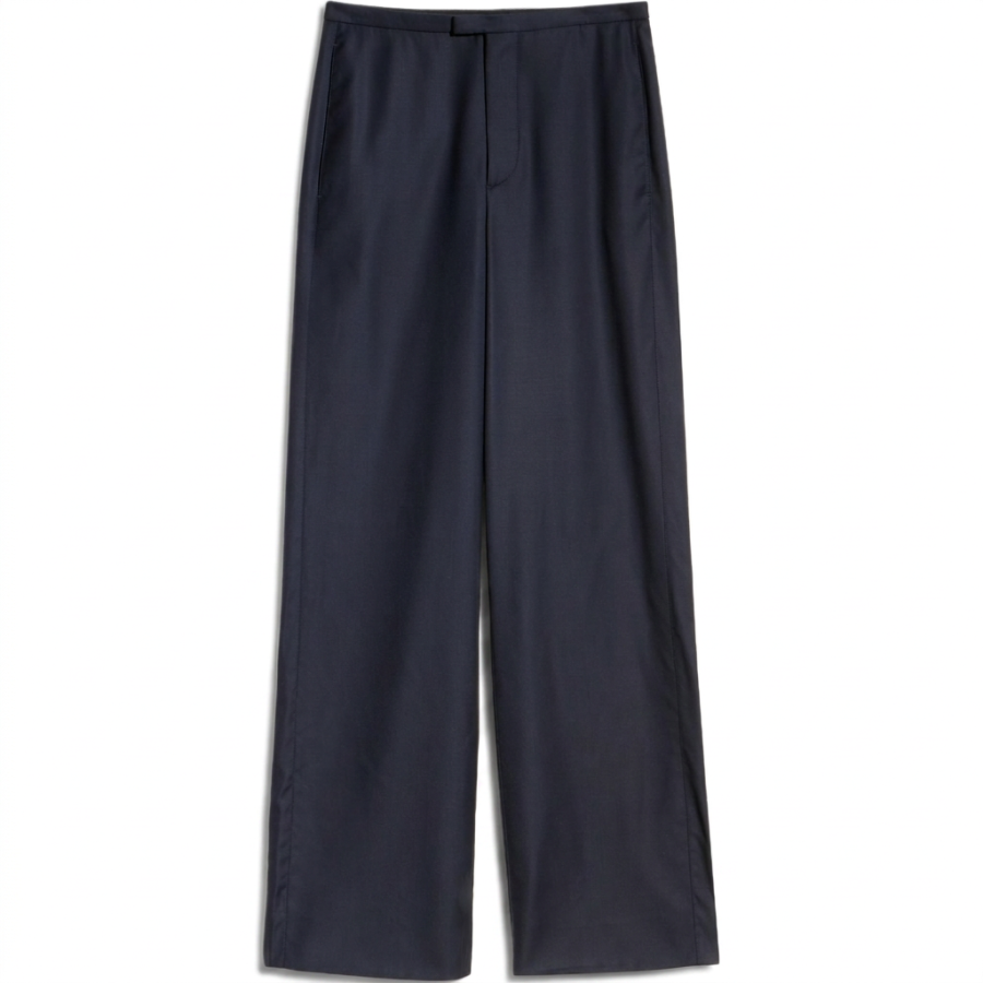 GUCCI Casual Pants Women's Dark Blue Moderate Straight Fit Pants