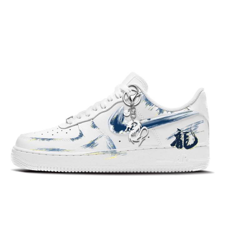 Nike Nike Skateboard Shoes Unisex Low Top Blue White Blended