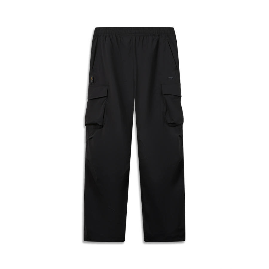 Li-Ning Li Ning Sports Life Collection Sports Pants Men's Black Moderate Straight Fit Pants