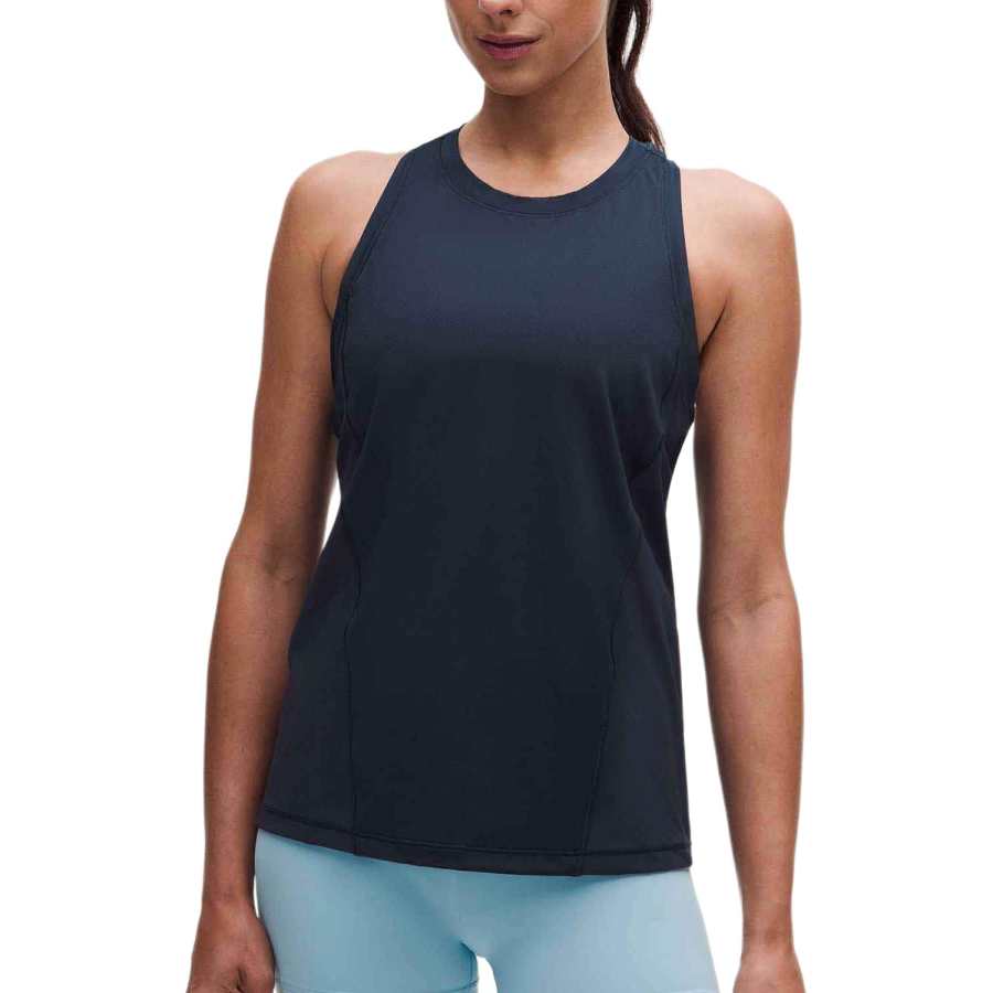 Lululemon Sleeveless Sports Shirts Women's Crew Neck