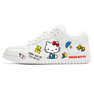 Sanrio Skateboard Shoes Unisex Low Top White