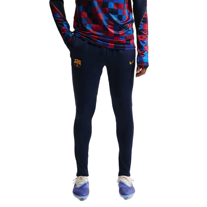 Nike Nike Knitted Sweatpants Men's Blackized Blue/Noble Red/Mineral Yellow Moderate