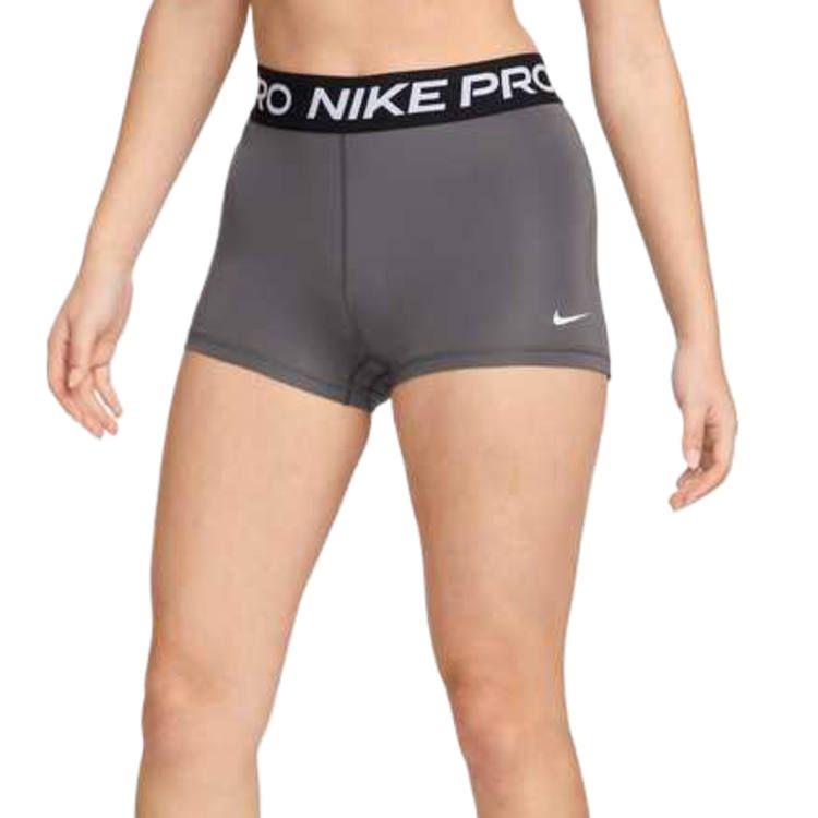 Nike Nike Pro Sports Shorts Women's Iron Gray/White Moderate