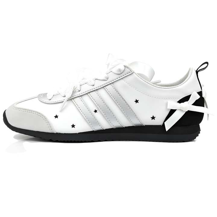 Adidas Adidas VS JOG 2.0 German Army Trainers Unisex Low Top Black, White