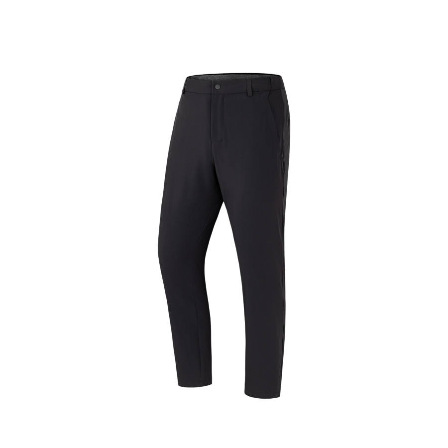 ANTA ANTA Knitted Sweatpants Men's Basic Black 4 Moderate