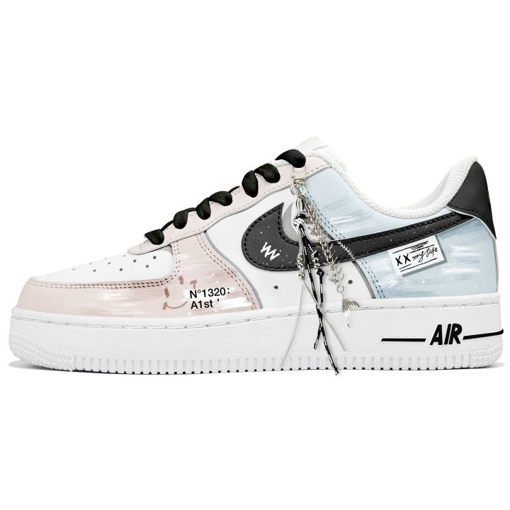 Nike Nike Air Force 1 Skateboard Shoes Unisex Low Top White