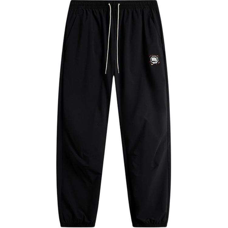 Li-Ning Li Ning Knitted Sweatpants Men's Black Thin Cuffed Pants