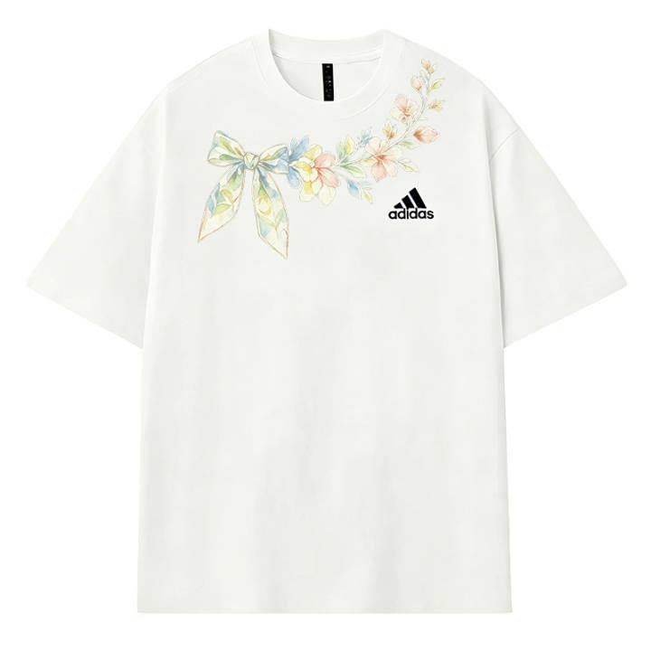 Adidas Adidas MUST HAVES T Shirts Unisex Ecru Crew Neck