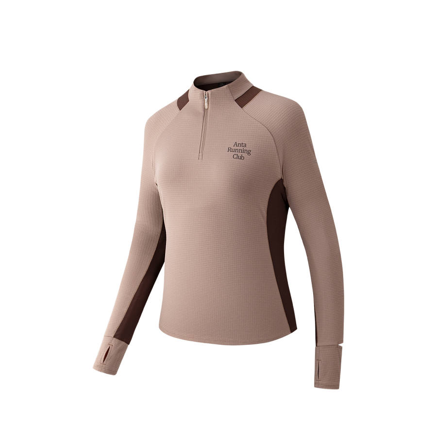 ANTA Knitwear Women's Dark Gray Brown 3 Moderate