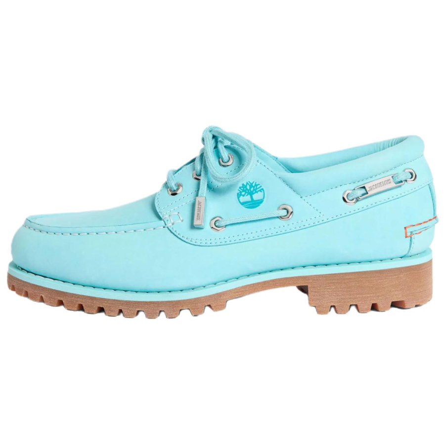 Timberland Jacquemus X Timberland 3 Eye Boat Shoes Men's Lake Blue