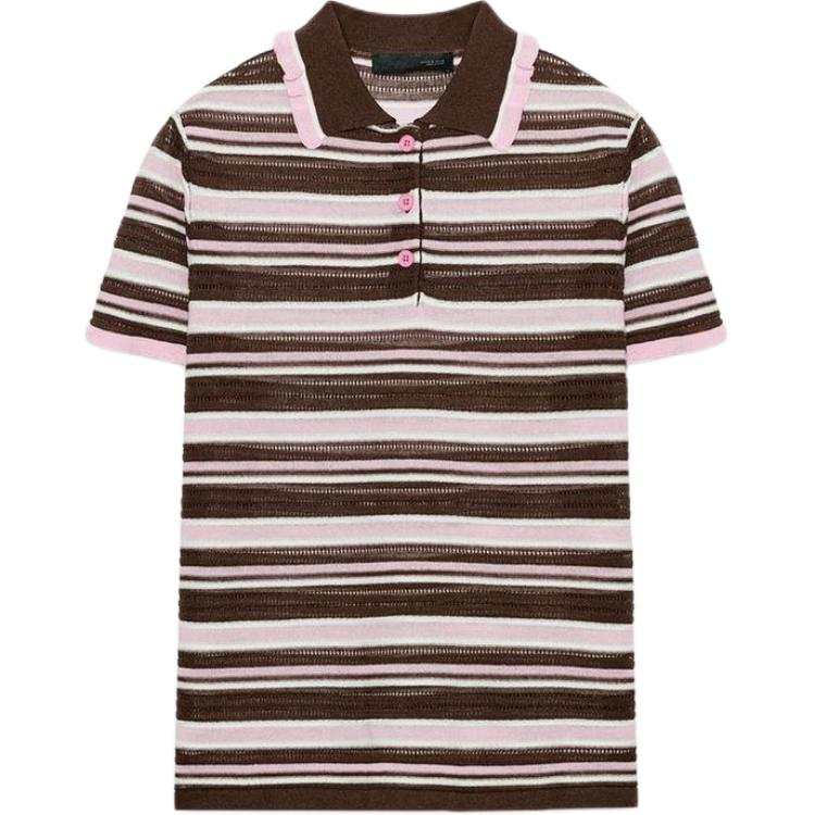 ZARA Polo Shirts Women's Stripes