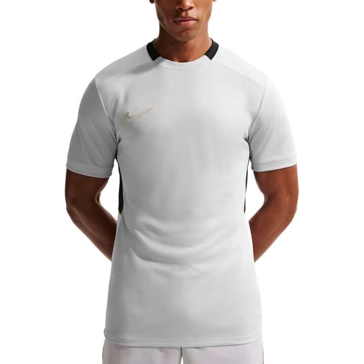 Nike Nike Academy Soccer Jerseys Men's Light Smoke Gray/Black/White/Metal Gold Crew Neck Moderate