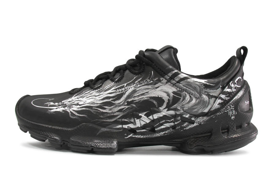 Ecco Ecco Mountaineering & Hiking Shoes Men's Low Top Silver