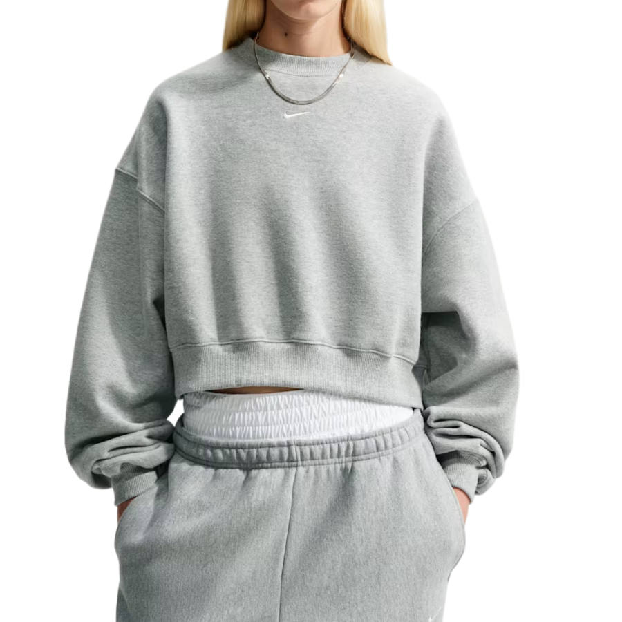 Nike Nike Sweatshirts Women's Dark Gray/Sail White Crew Neck Moderate