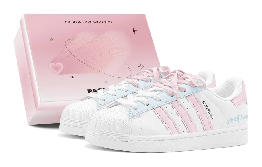 Adidas Originals Superstar 2 Skateboard Shoes Women's Low Top White