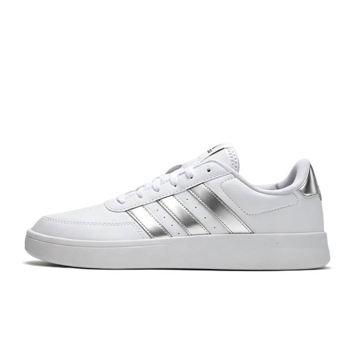 Adidas Adidas BREAKNET 2.0 Skateboard Shoes Unisex Low Top Silver