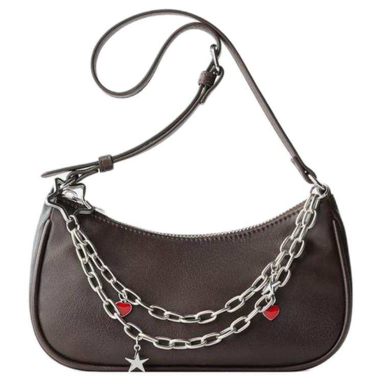ZARA Crossbody Bags Brown