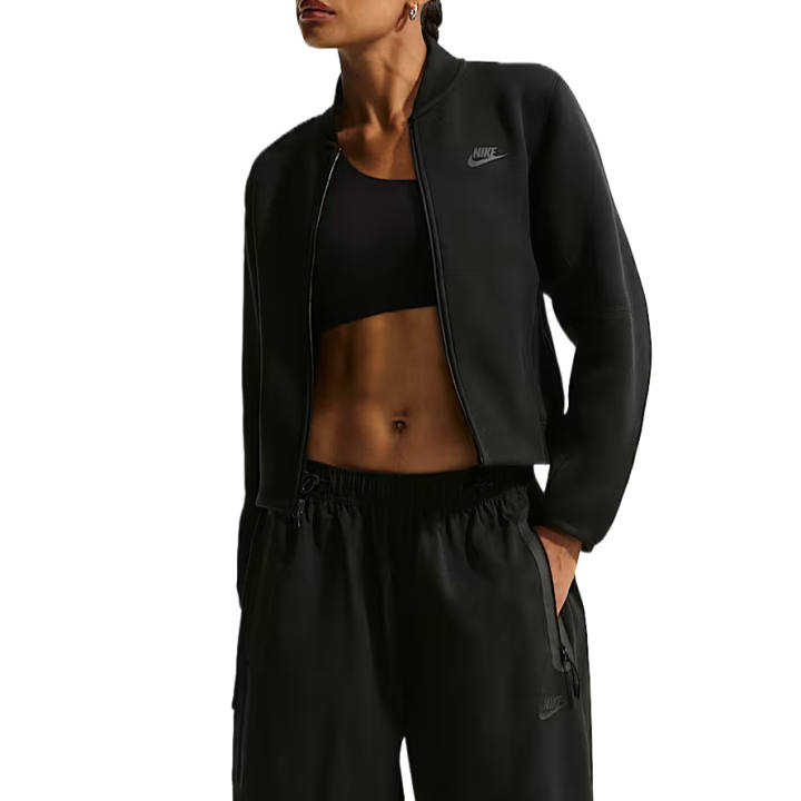 Nike Nike Jackets Women's Black/Black Baseball Collar Moderate