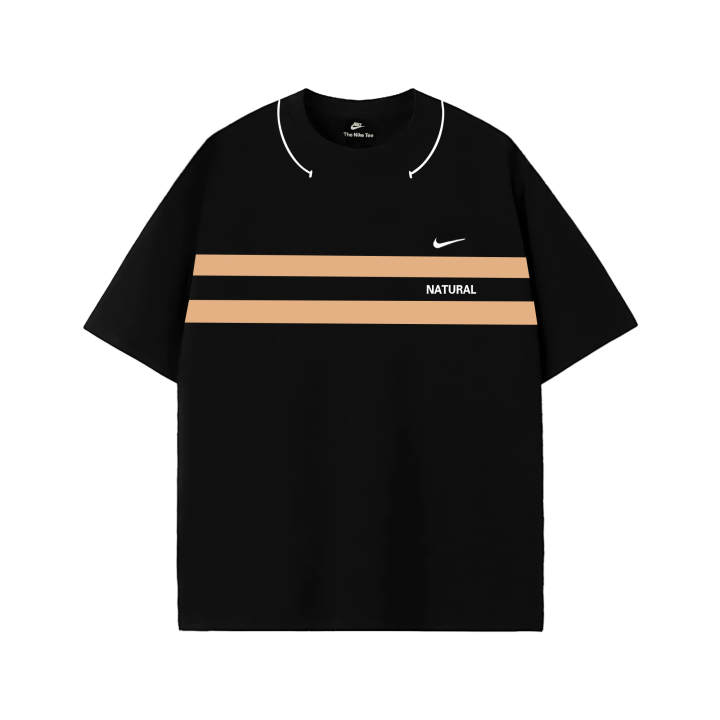 Nike Nike T Shirts Unisex Black Crew Neck Moderate Straight Fit