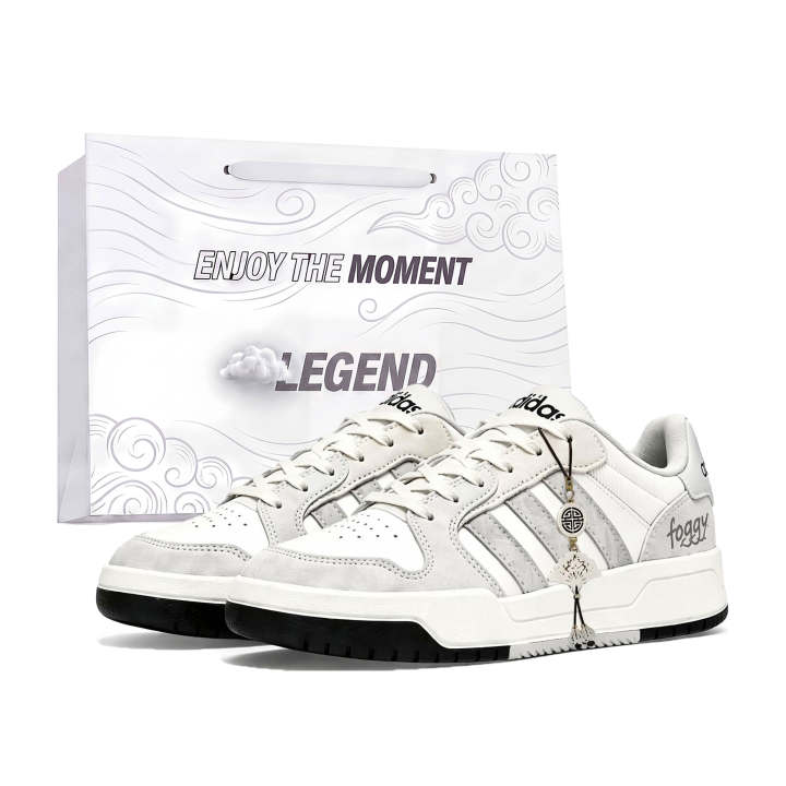 Adidas Adidas ENTRAP Skateboard Shoes Unisex Low Top Gray/White