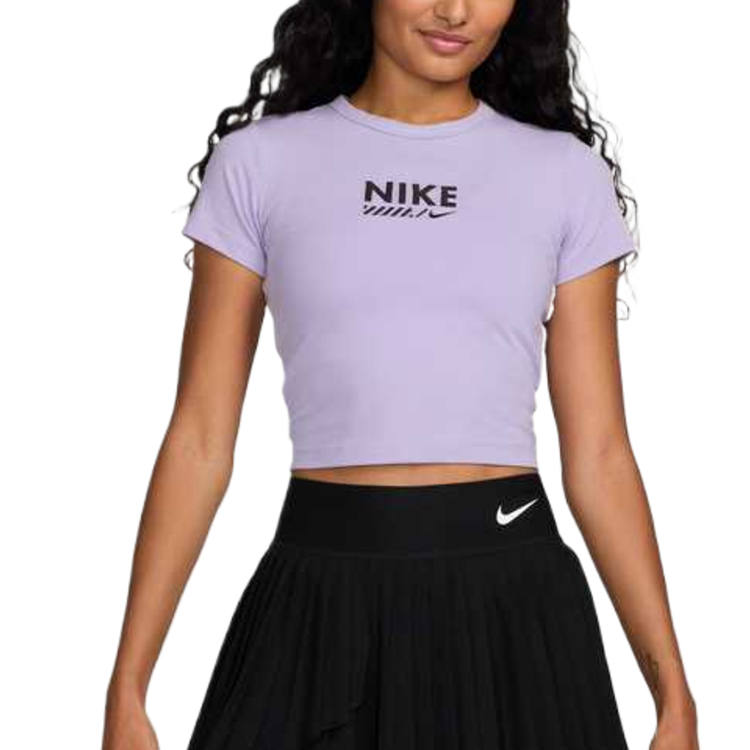 Nike Nike Sportswear T Shirts Women's Hydrangea Crew Neck Moderate