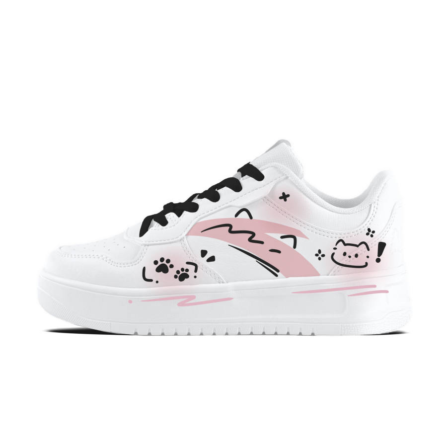 ANTA Easy Skateboard Shoes Unisex Low Top White