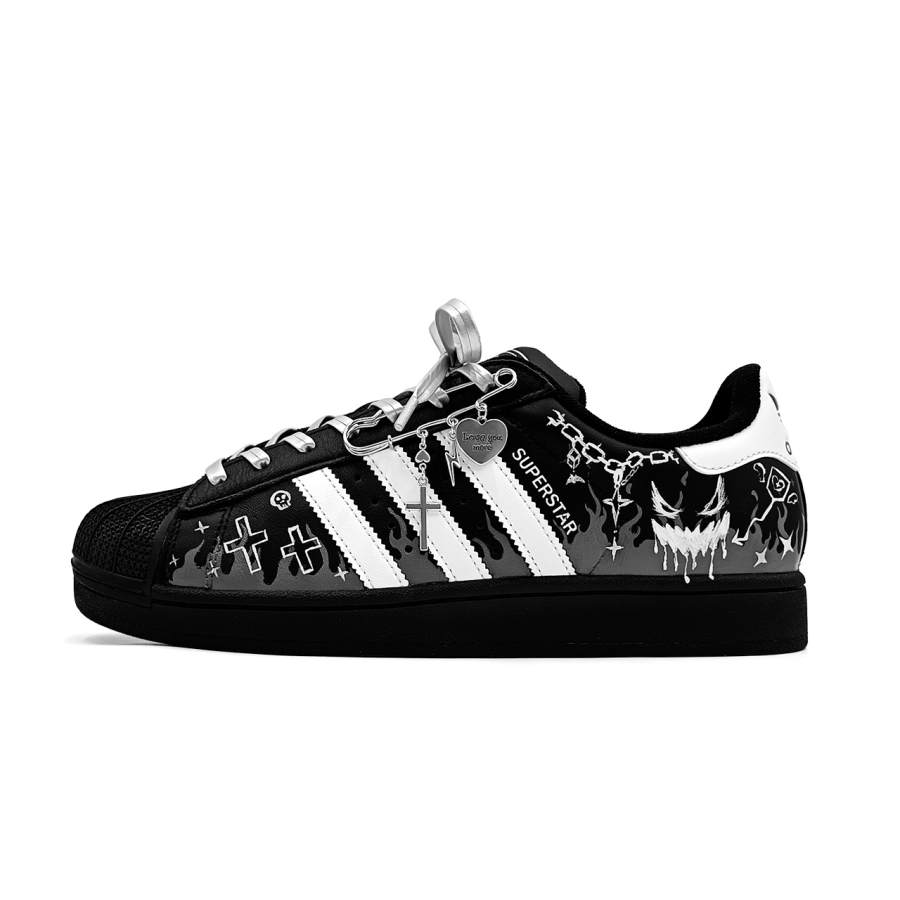 Adidas Originals Superstar 2 Skateboard Shoes Unisex Low Top White