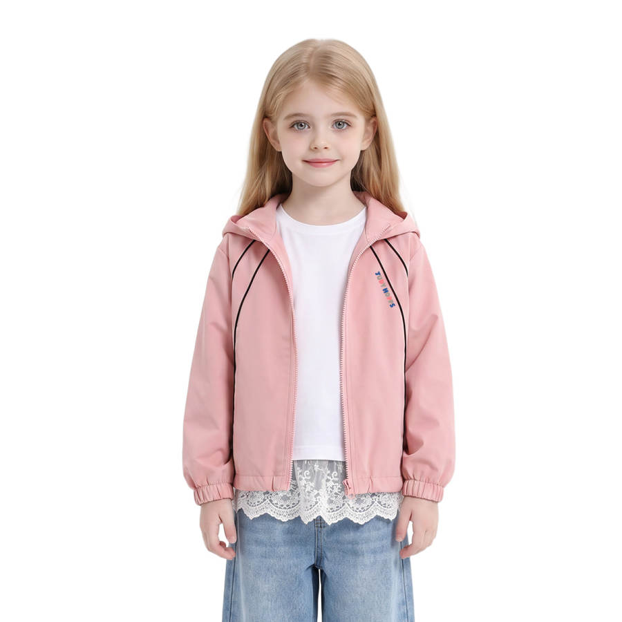 Disney Grade School Jackets Hooded Non Detachable Moderate Stretch