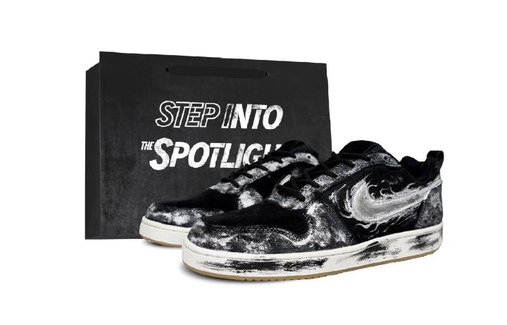 Nike Nike Court Borough Skateboard Shoes Men's Low Top Silver