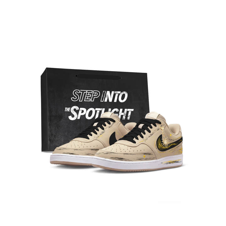 Nike Nike Skateboard Shoes Men's Low Top Gold, Yellow, Black