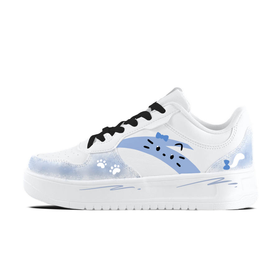 ANTA Easy Skateboard Shoes Unisex Low Top White