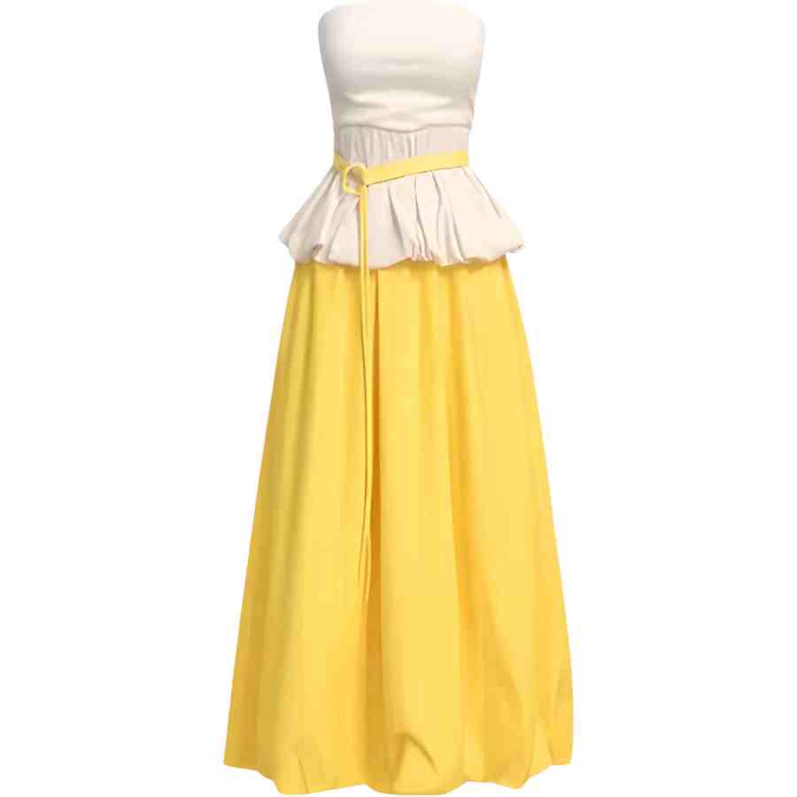 Cotton Gene Two Piece Skirt Sets Women's Boat Neck Thin Long