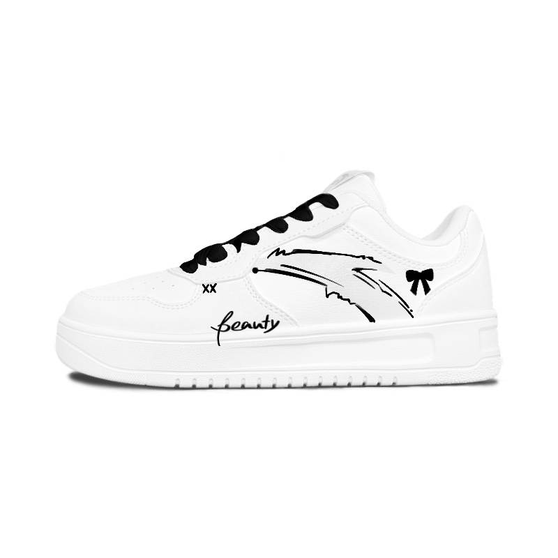 ANTA Skateboard Shoes Unisex Low Top White
