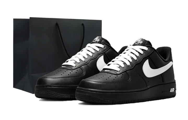 Nike Nike Air Force 1 Skateboard Shoes Men's Low Top Black/White
