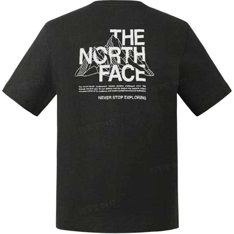 THE NORTH FACE T Shirts Unisex JK3/Cosmic Black Crew Neck Moderate