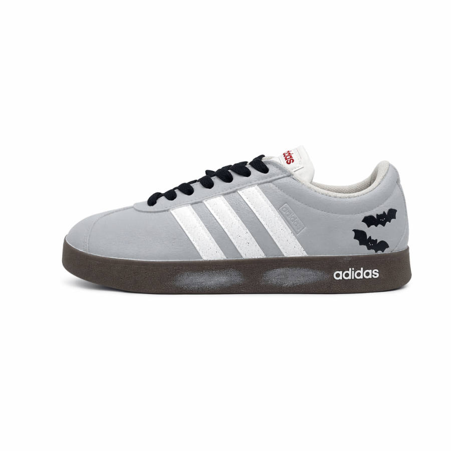 Adidas Adidas Vl Court Classic German Army Trainers Unisex Low Top Gray