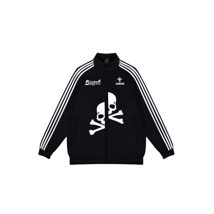 Adidas Adidas ESSENTIALS Jackets Unisex Black Skeleton Stand Collar Moderate Other