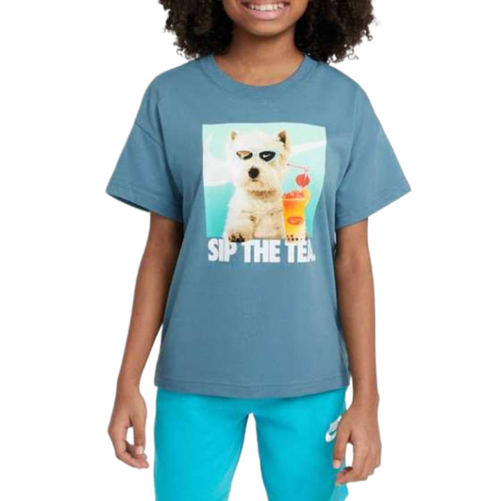 Nike Nike Kids T Shirts Crew Neck Moderate Stretch